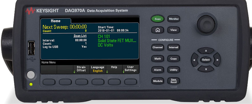DAQ970A 数据采集系统